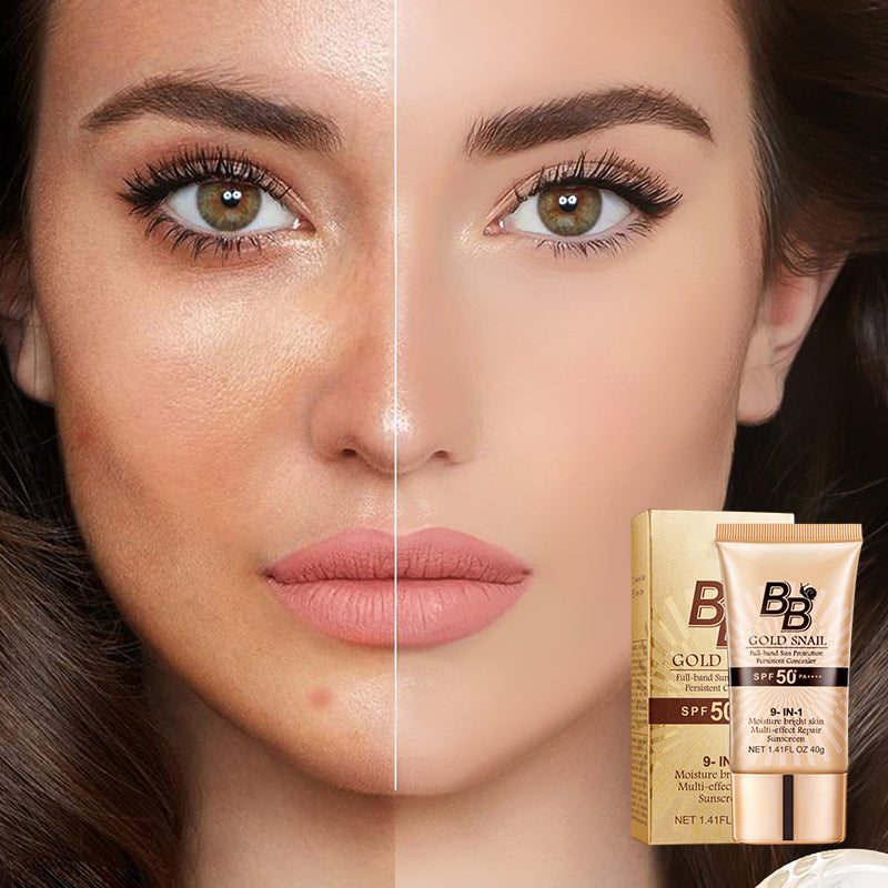 LAST DAY - BUY 1 GET 1 FREE💜High-coverage waterproof snail BB cream
