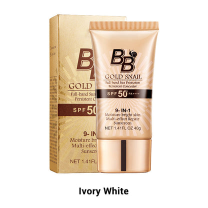 LAST DAY - BUY 1 GET 1 FREE💜High-coverage waterproof snail BB cream