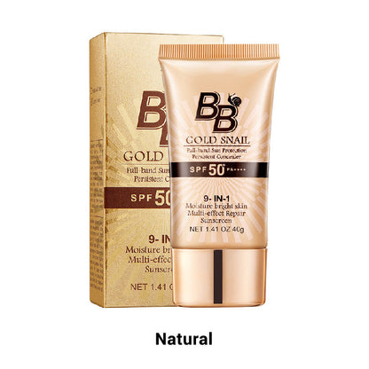 LAST DAY - BUY 1 GET 1 FREE💜High-coverage waterproof snail BB cream