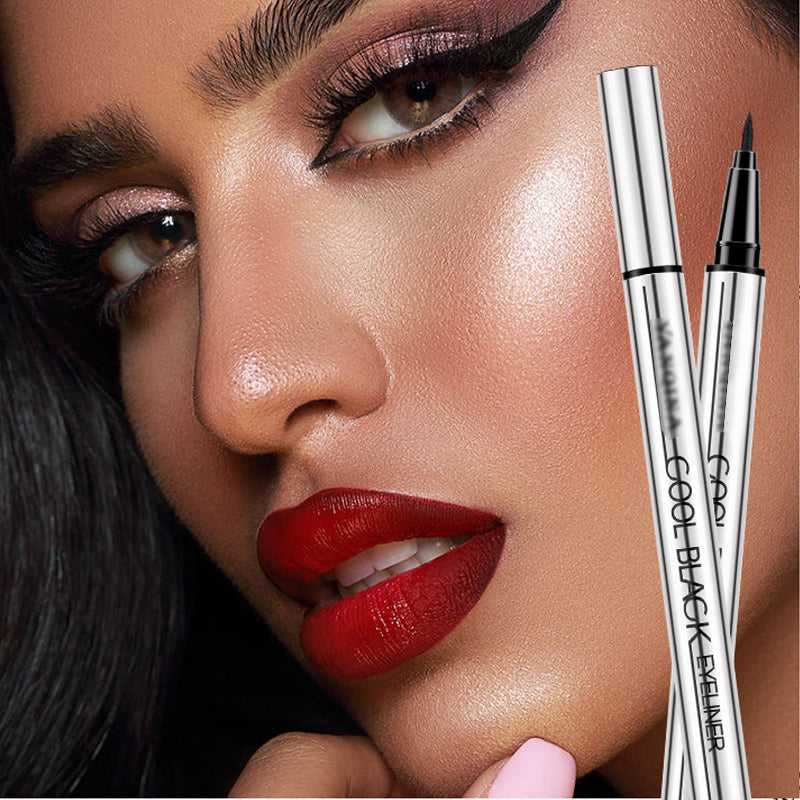 ✨ Waterproof Smudge-Proof Eyeliner – 24HR Intense Black Precision! ✨