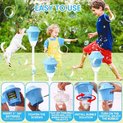 🎈50% OFF NOW ! ⚡ Automatic Handheld Bubble Machine for Kids – One-Touch Operation, Rich Bubbles & Portable Design