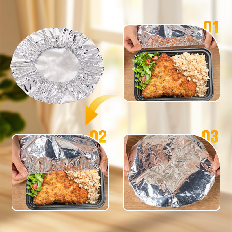 💥🎁home dining table food container aluminum foil heat-retaining cover