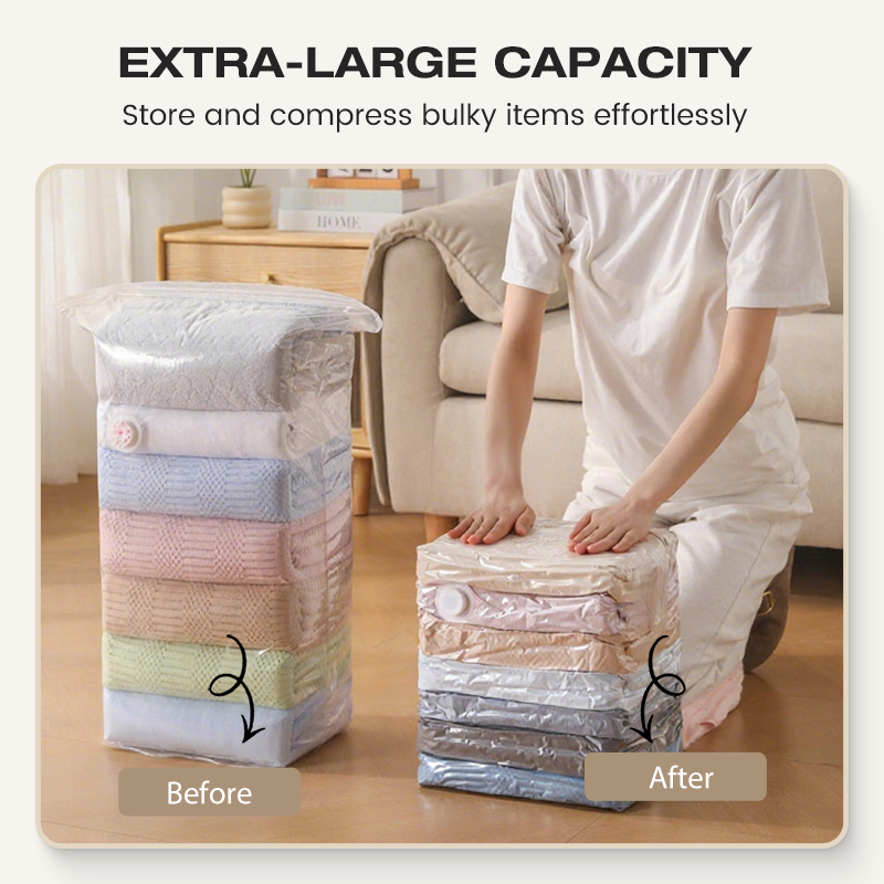 💨💨No-Pump 3D Vacuum Storage Bags