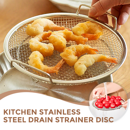 Kitchen Stainless Steel Drain Strainer Disc