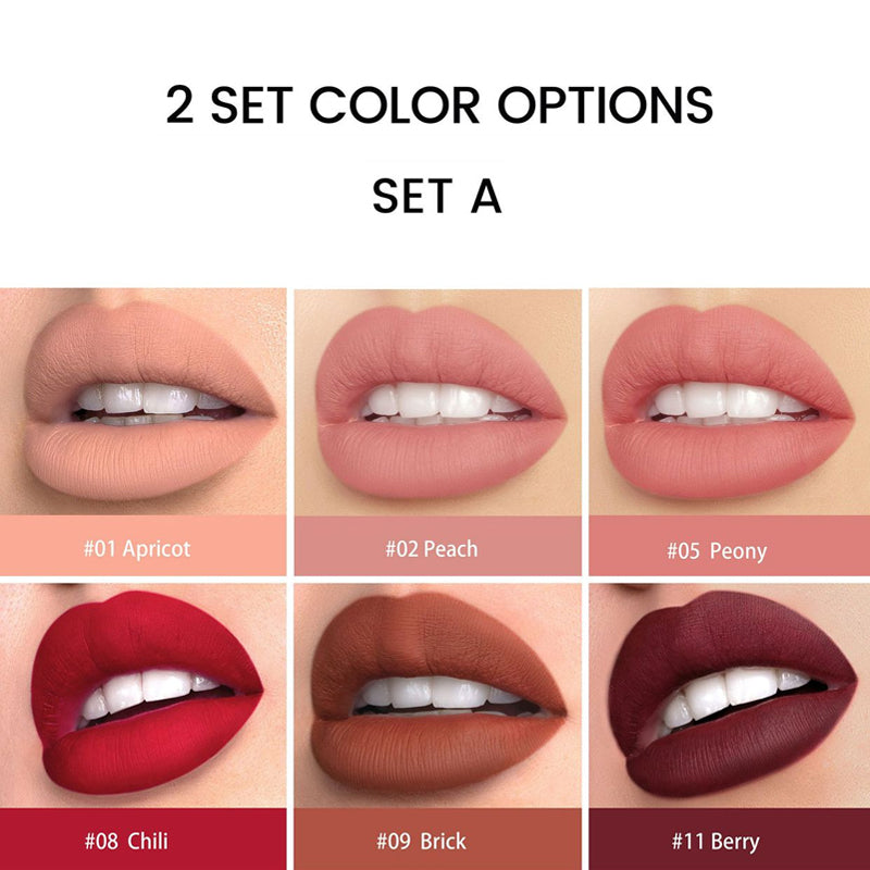 💄 Matte lip crayon – waterproof, 8hr wear, built-in sharpener 💋✨