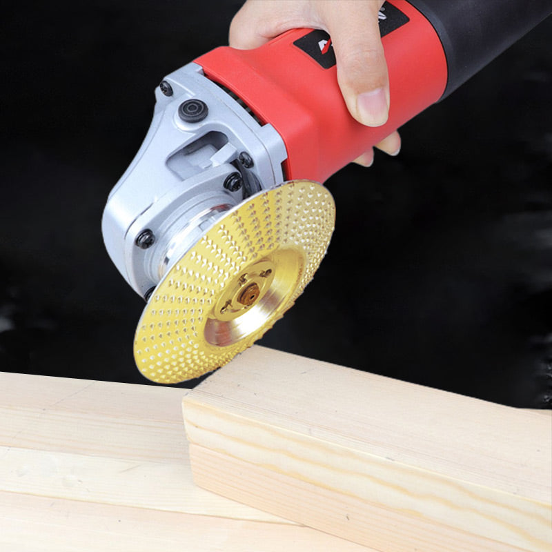⏰Wood Angle Shaping Wheel – Fast-Cut, Sharp, Wear-Resistant, for Angle Grinder