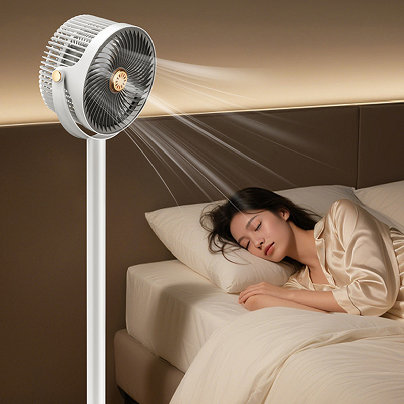 ⏰🎁Whisper-Quiet Adjustable Height Floor Fan