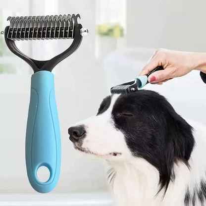 🐶🐶Dual-Sided Pet Grooming Comb for Dogs & Cats