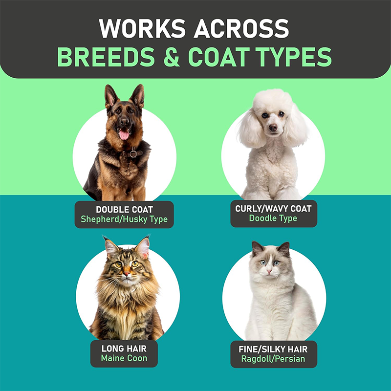 🐶Dual-Sided Pet Grooming Comb for Dogs & Cats