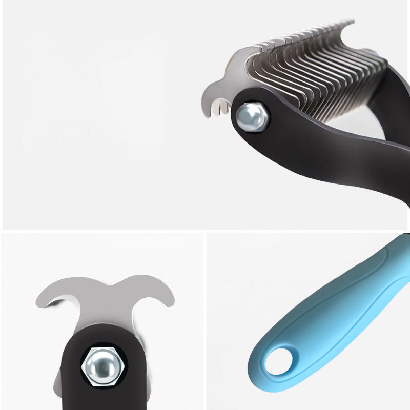 🐶Dual-Sided Pet Grooming Comb for Dogs & Cats