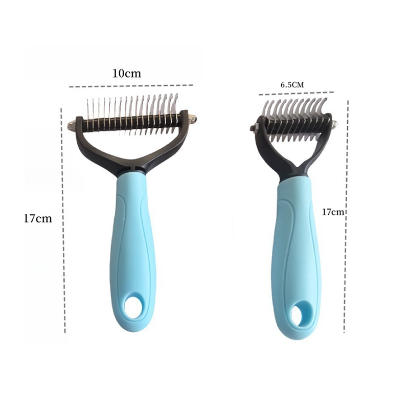 🐶🐶Dual-Sided Pet Grooming Comb for Dogs & Cats