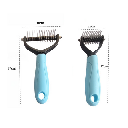 🐶Dual-Sided Pet Grooming Comb for Dogs & Cats