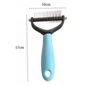 🐶Dual-Sided Pet Grooming Comb for Dogs & Cats