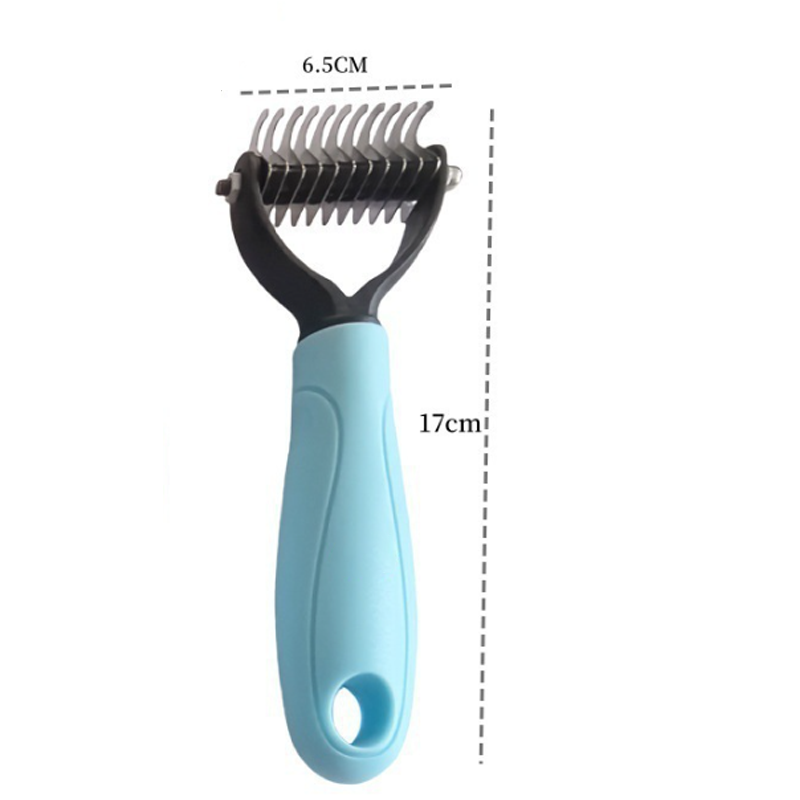 🐶Dual-Sided Pet Grooming Comb for Dogs & Cats