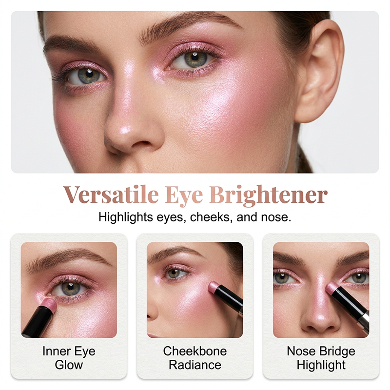 Shimmering Long-Lasting Eyeshadow Stick