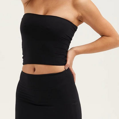 💕Women’s Soft Solid Strapless Tube Top