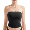 💕Women’s Soft Solid Strapless Tube Top