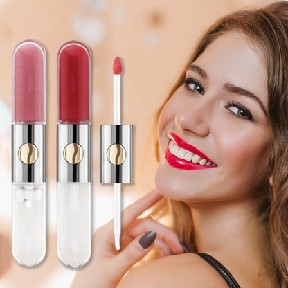 💜Dual Liquid Lip Color-Lip Gloss & Lip Oil