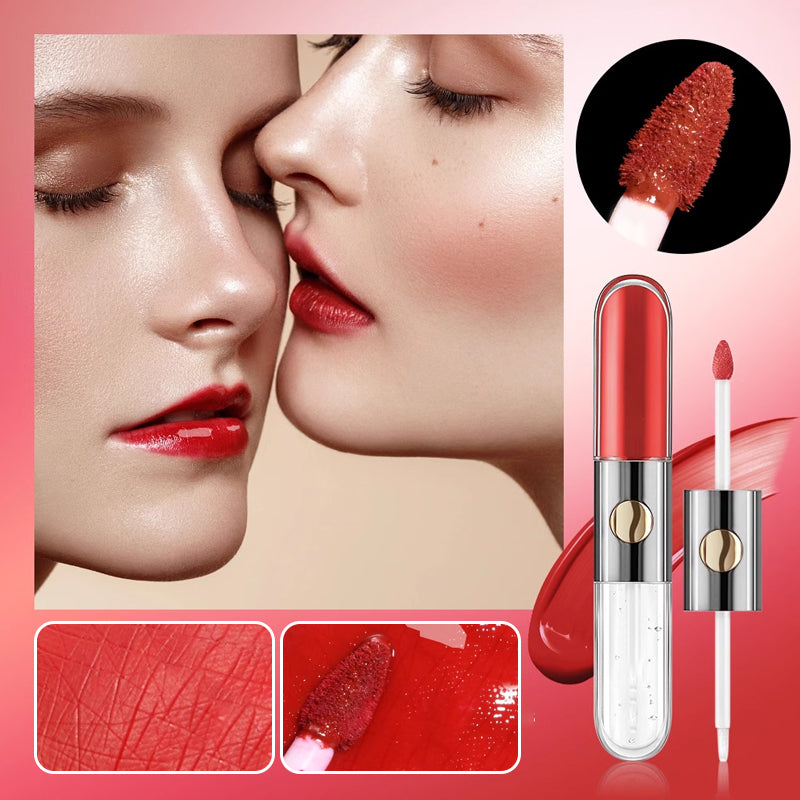 💜Dual Liquid Lip Color-Lip Gloss & Lip Oil