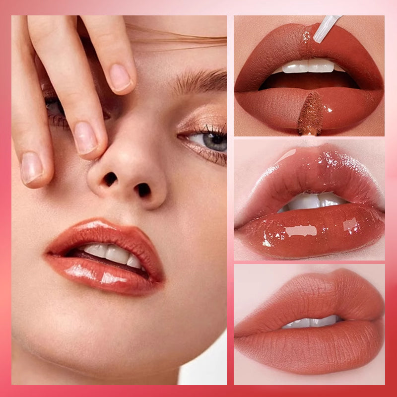 💜Dual Liquid Lip Color-Lip Gloss & Lip Oil