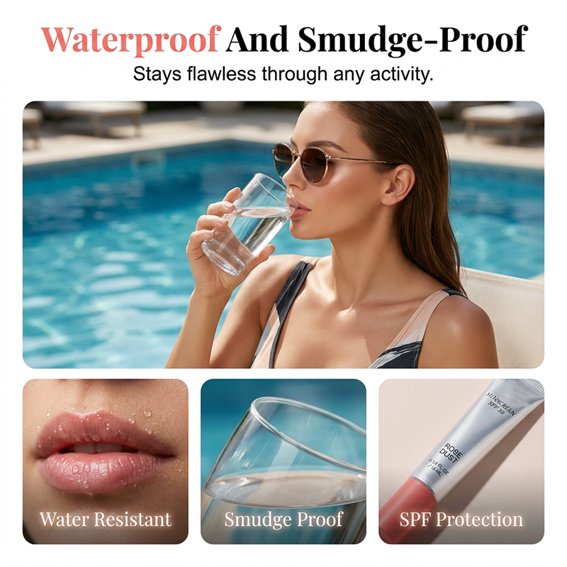Long-Lasting Waterproof Lip Color