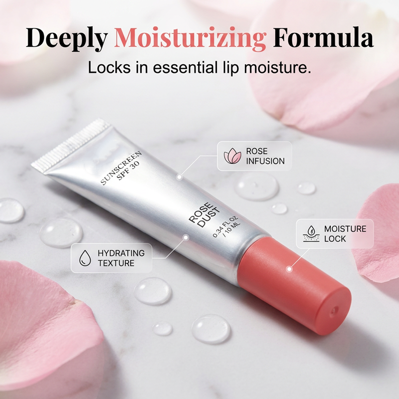 Long-Lasting Waterproof Lip Color