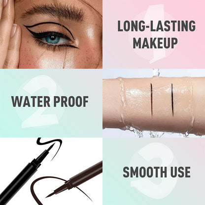 🖊️ LIMITED-TIME BUY 1 GET 1 FREE! ✨Waterproof Liquid Eyeliner Pen