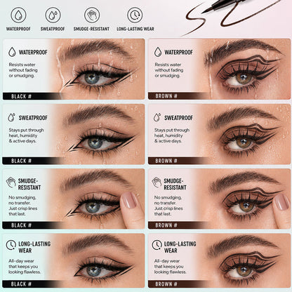 🖊️ LIMITED-TIME BUY 1 GET 1 FREE! ✨Waterproof Liquid Eyeliner Pen