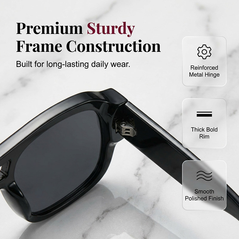 Stylish Aviator Sunglasses with UV Protection