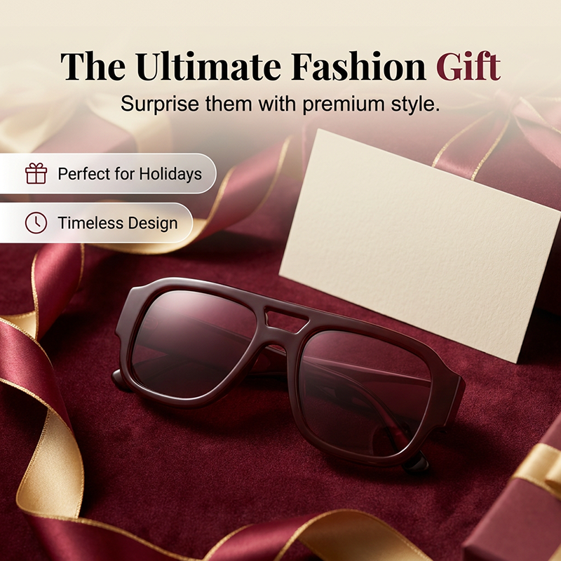 Stylish Aviator Sunglasses with UV Protection