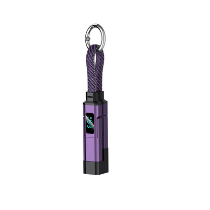 🔥4-in-1 Digital Display Keychain Charging Cable