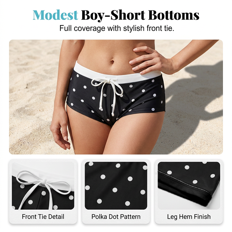 👙Polka Dot Halter Bikini Set