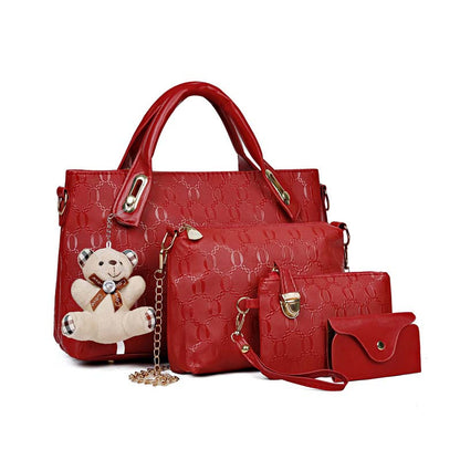✨Women's Versatile 4-Piece Handbag Set