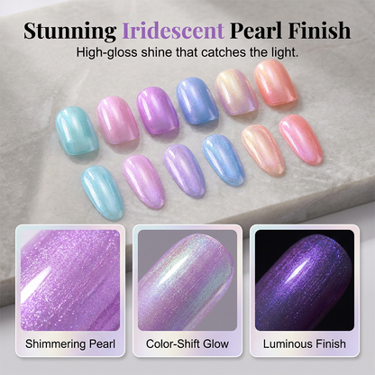6-Piece Gel Nail Polish Pen Set