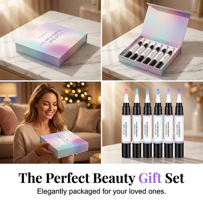 6-Piece Gel Nail Polish Pen Set