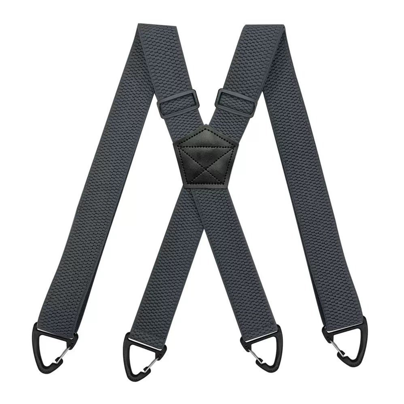 ⏳LAST DAY SALE 50% OFF !!📢Men's X-Back Suspenders with Hook Clips