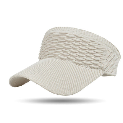 ✨Women's Breathable Knit Sun Visor Hat