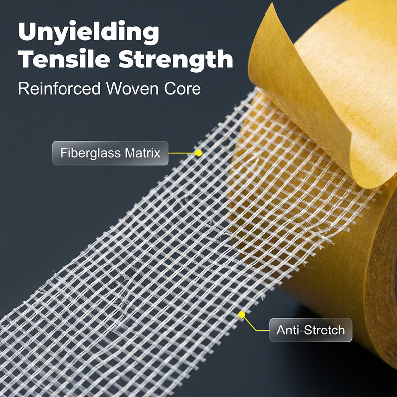 🔥LAST DAY SALE - BUY 1 GET 1 FREE!!⚡50K+ SOLD!🏠High-Tack Double-Sided Mesh Tape
