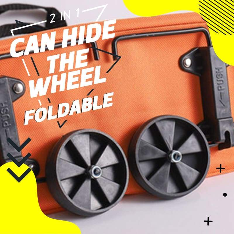 🔥2-in-1 Foldable Shopping Cart🛒