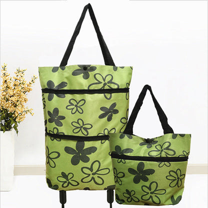 🔥2-in-1 Foldable Shopping Cart🛒