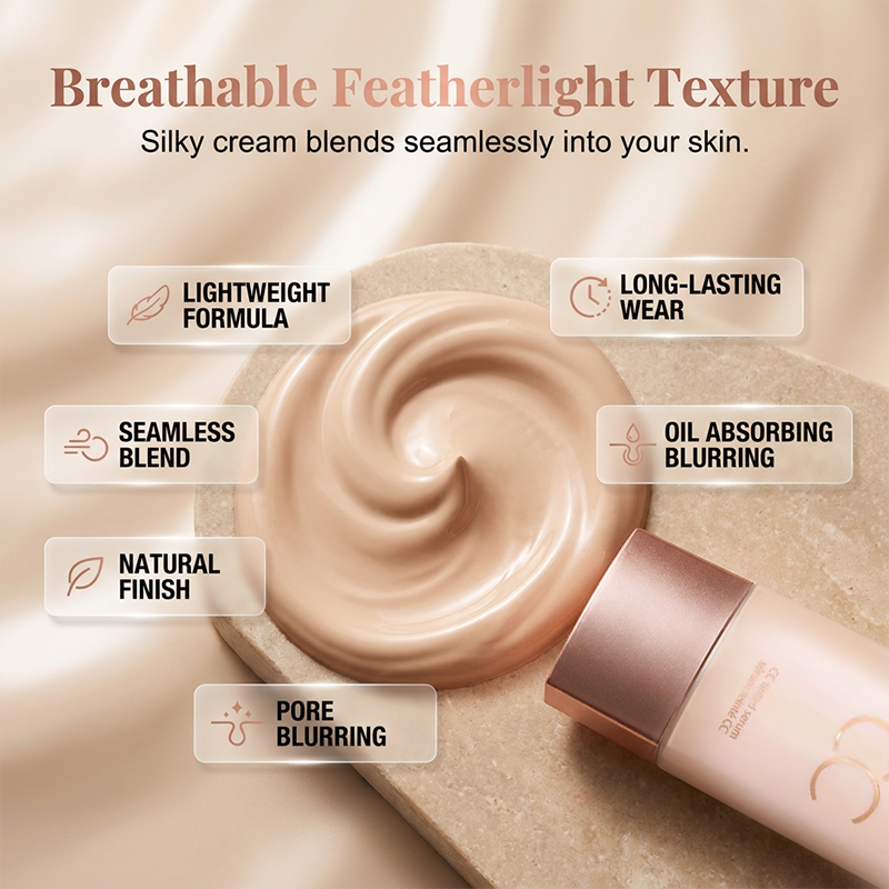 💜Lightweight Moisturizing Matte Finish Cream
