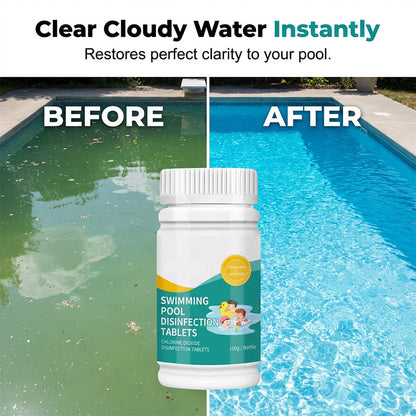 High-Efficacy Pool Effervescent Disinfection Tablets