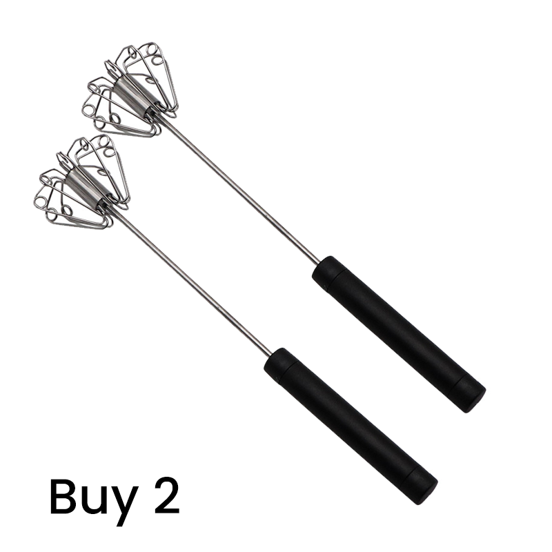 ✨Stainless Steel Semi-Automatic Hand Egg Beater