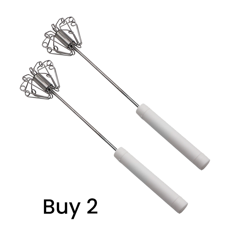 ✨Stainless Steel Semi-Automatic Hand Egg Beater