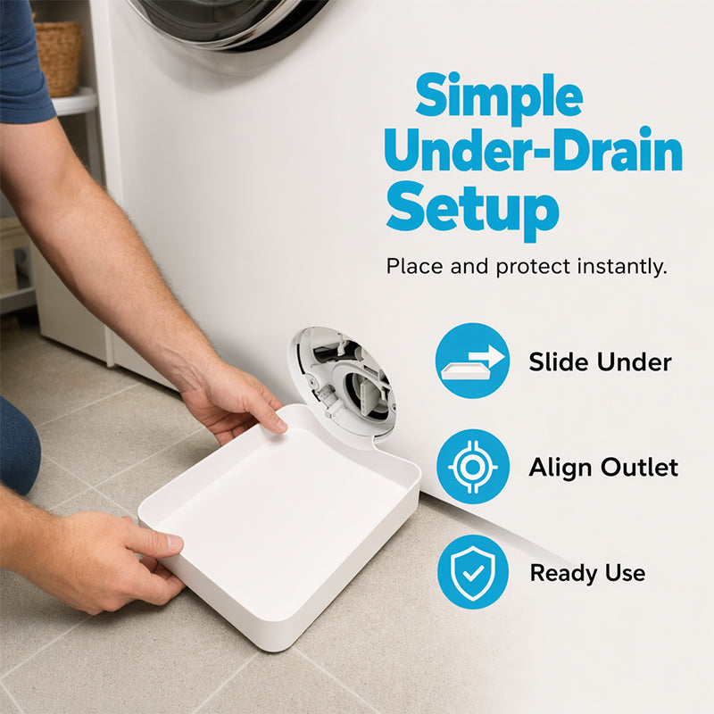 ✨Universal Front-Load Washing Machine Drain Pan