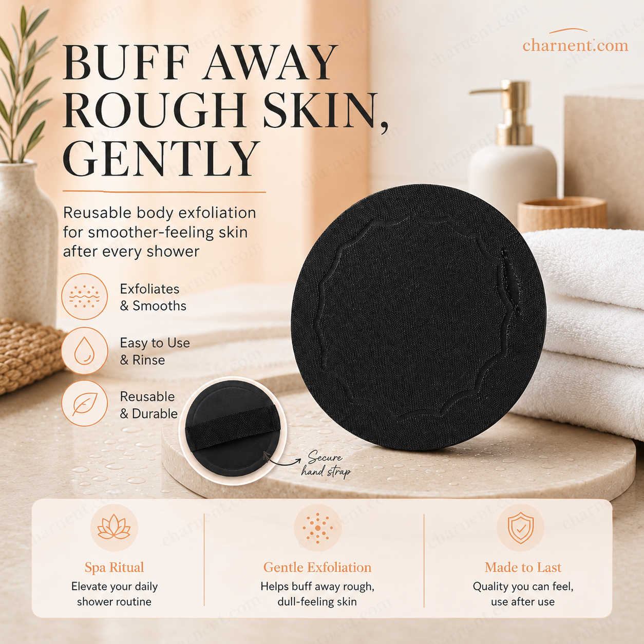⏰Last Day Buy 2 Get 2 Free❄💦 Scrub Bath Pads – Gently exfoliate, unclog pores, reveal brighter skin. Durable rubber, easy to rinse. A little scrub goes a long way! ✨🛀