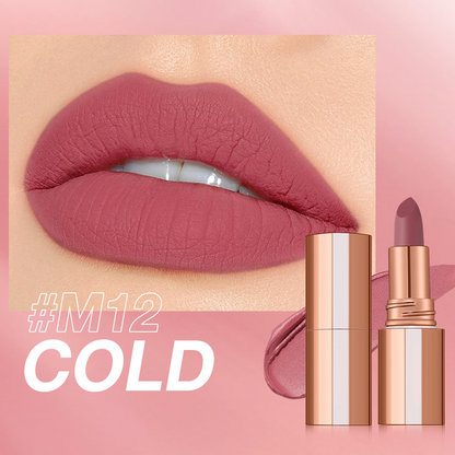 💞Matte Finish Waterproof Long Wear Silky Lipstick