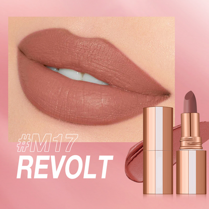 💞Matte Finish Waterproof Long Wear Silky Lipstick