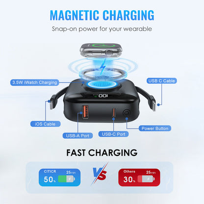 Portable Magnetic Fast Charging Power Bank