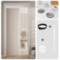 ⏰🔥LIMITED TIME 49% OFF! ⭐No-Drill Magnetic Accordion Door Curtain